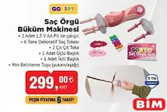 GOKİDY OYUNCAK SAÇ ÖRGÜ BÜKÜM MAKİNESİ